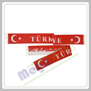 Türkiye Milli Takım Saten Atkı