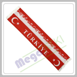 Türkiye Milli Takım Saten Atkı